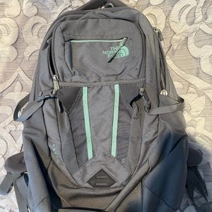 Northface, Grey and turquoise, Backpack